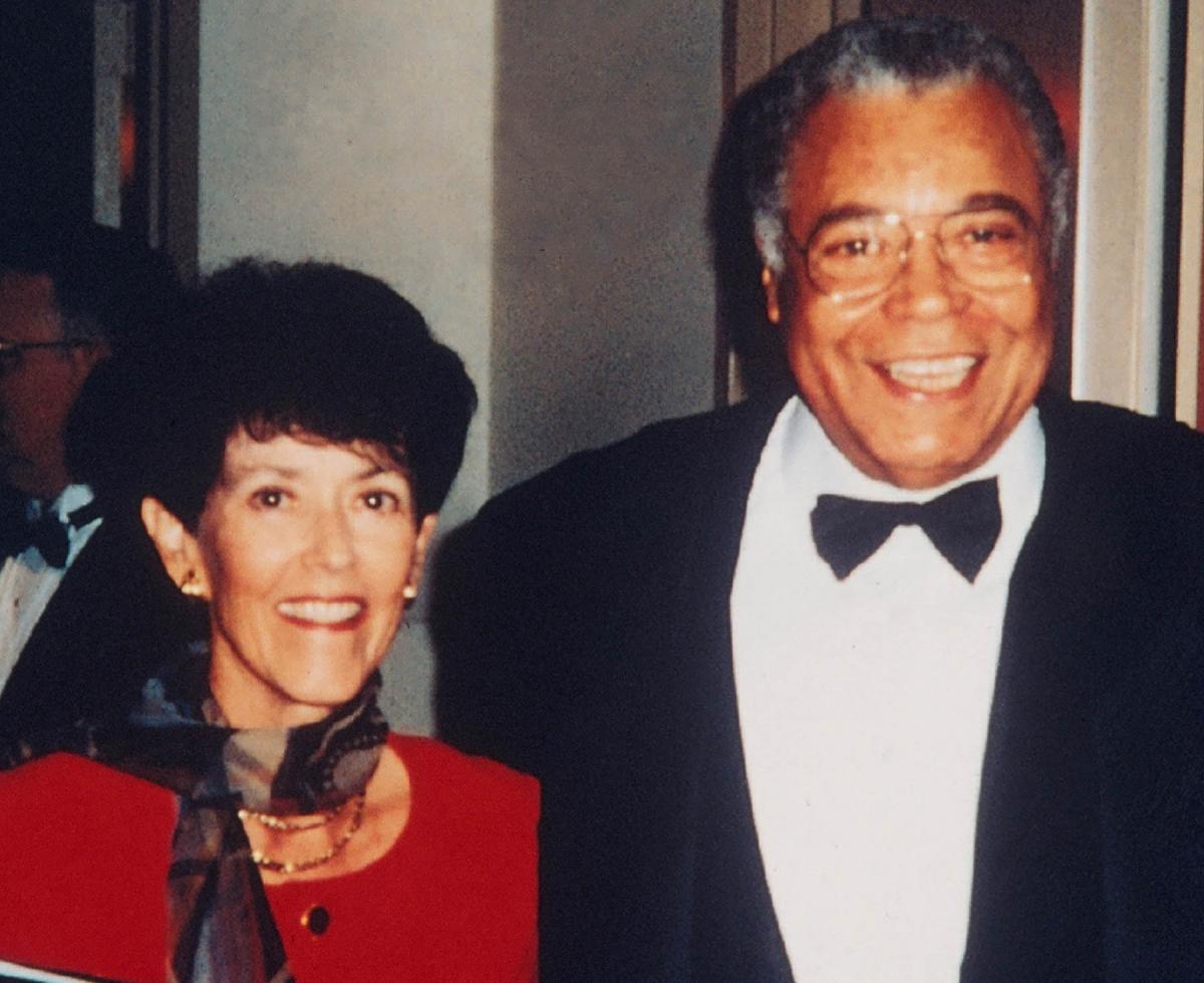 James Earl Jones and Jane Fraser